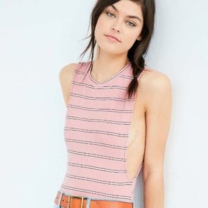 Out From Under Women's Pink All Muscle Bodysuit